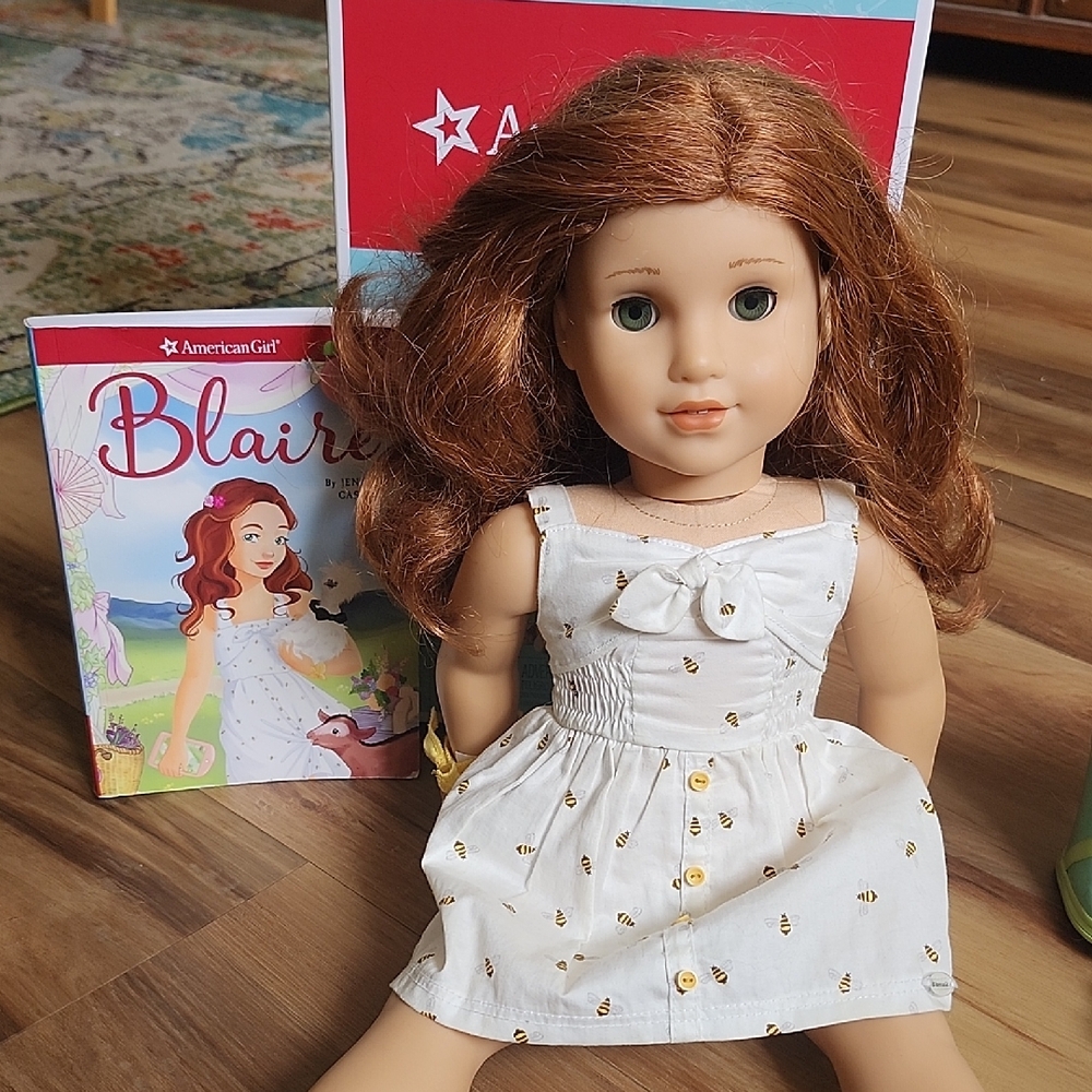 American Girl Doll Blaire with Box, Book, & Accessories - Girl of the Year 2019